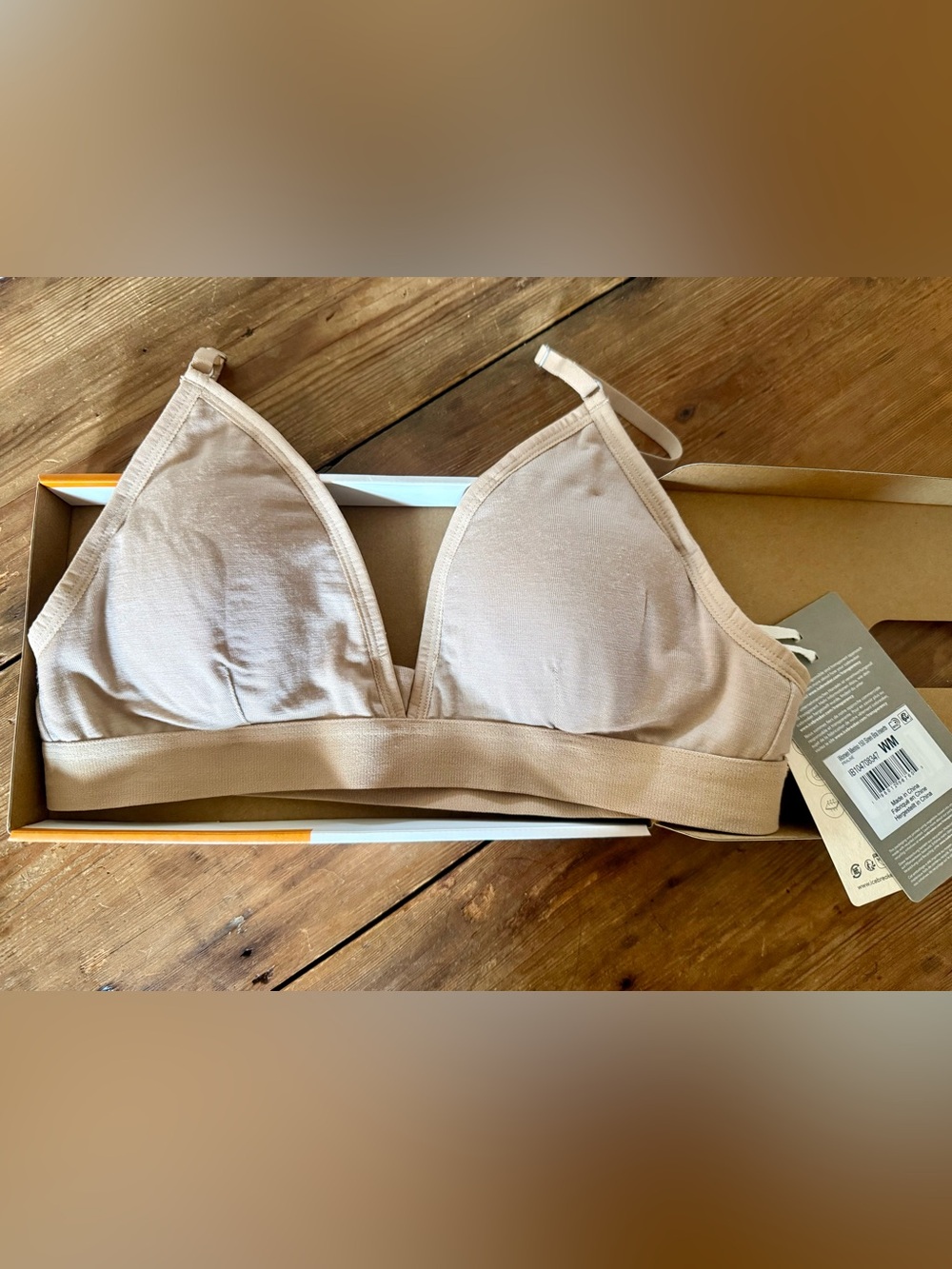 New Icebreaker Women's Merino 150 Siren Bra Praline Medium - Picture 4 of 7